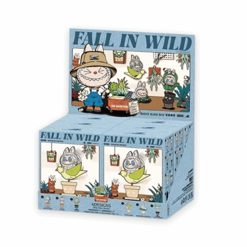 Labubu Fall in Wild Badge Blind Box