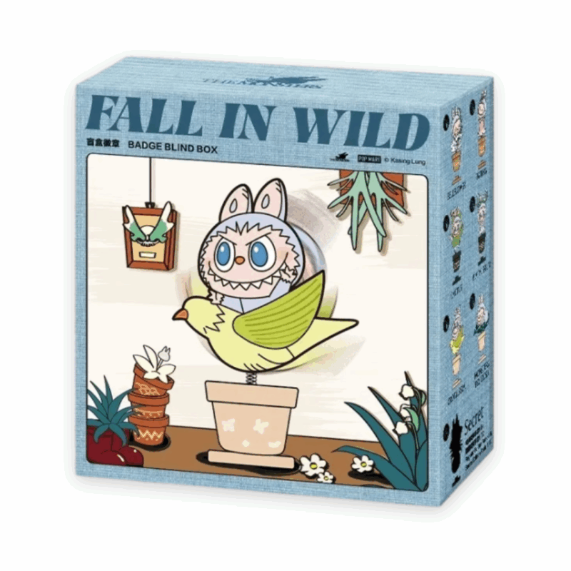 Labubu Fall in Wild Badge Blind Box
