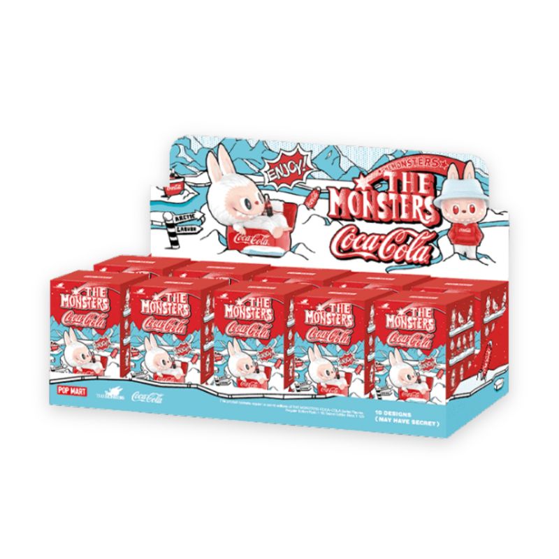 Labubu x Coca Figuras Blind Box
